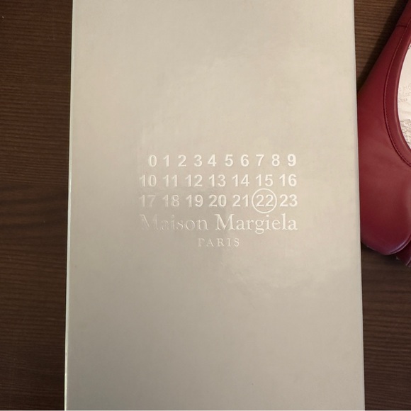 Maison margiela red tabi ballet flats - Picture 6 of 6